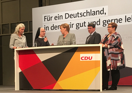 Bundestagswahlkampf in Dortmund 2017