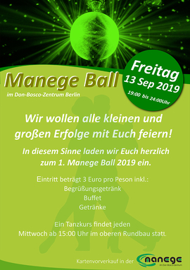 Plakat Ball Berlin